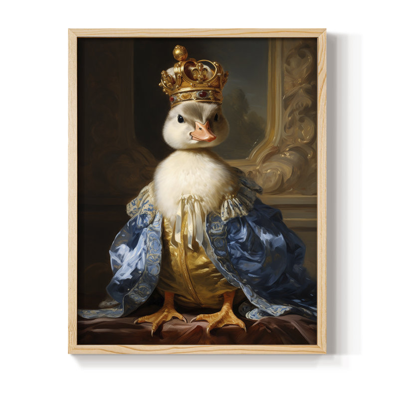 ANIMALS Series CCVI, reproduction encadrée - bois massif, H 11 po x l 9 po