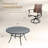 6-Person Outdoor Patio Dining Set With Wicker Swivel Chair-723201308