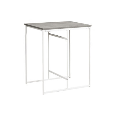 Table de salle à manger, rectangulaire, 32 po, petit comptoir, comptoir en stratifié, cuisine