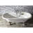 Kingston Brass Aqua Eden 72-Inch Cast Iron Oval Double Ended Clawfoot Tub (7-Inch Faucet Drillings)-38133022