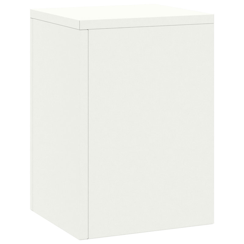 Plant Stand, 35cm H x 24cm W x 24cm D, White