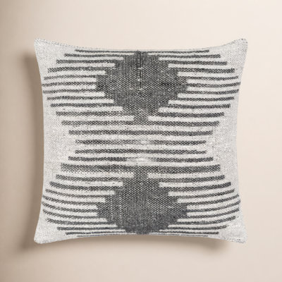 Mahala Geometric Modal Reversible Throw Pillow