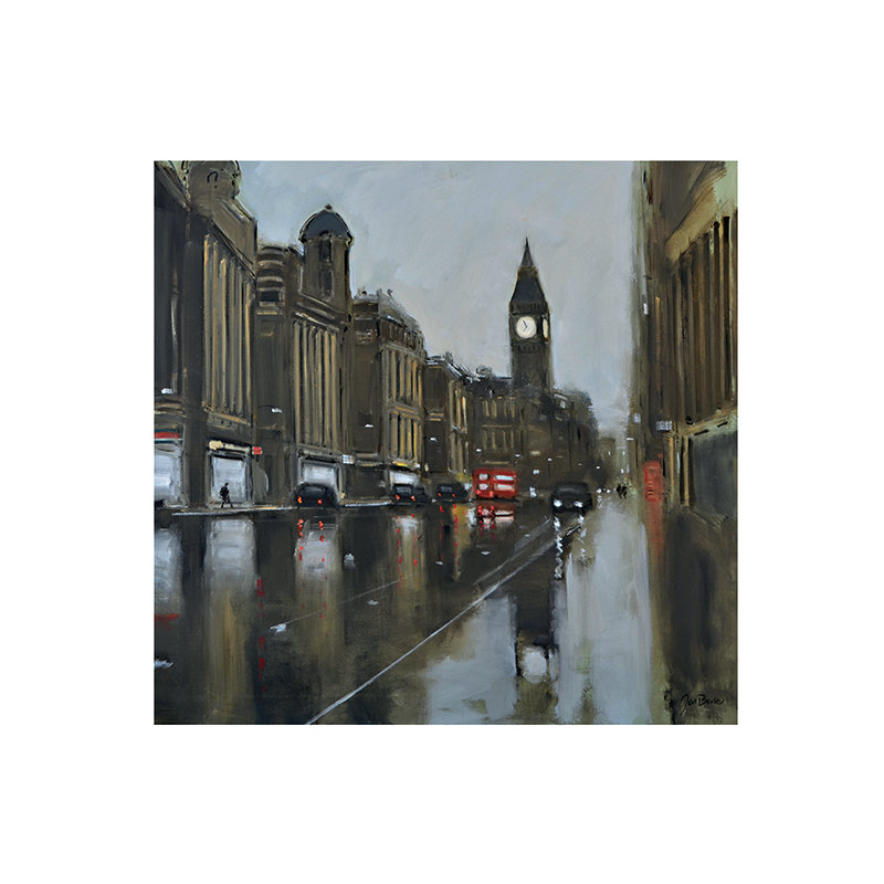 Jon Barker - Painting, Without frame, No Mount