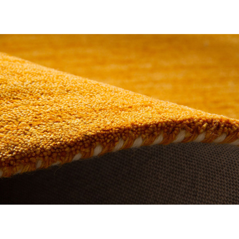 Gargano Rectangle Wool Hand Woven Area Rug, Rectangular 90 x 160cm