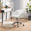 Desk Chair With Petal-shaped Backrest-345685755