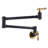 ARCORA Wall Mounted Pot Filler Brass Folding Kitchen Faucet with 2 Handles-101986411