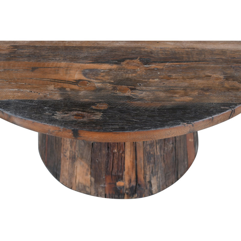 Table basse en bois Dia, H 16 po x L 30 po x l 30 po