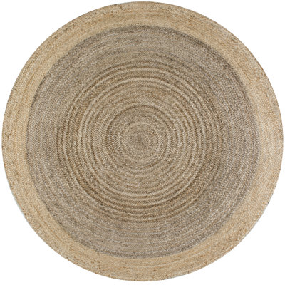 Windsor Casual Power Loom Jute Gray Rug
