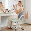 Blue Elephant Fabric Task Chair-767790037