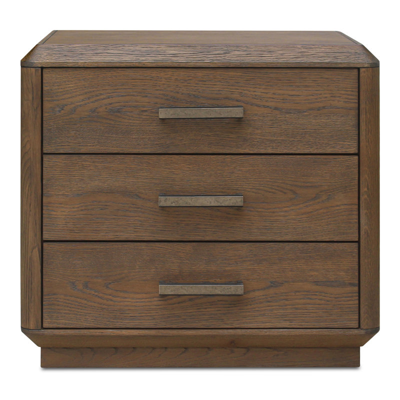 Caleb 1 - Drawer Solid Wood Nightstand