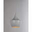 Luminaire suspendu en forme de goutte à 1 lumière Brantner-24123351