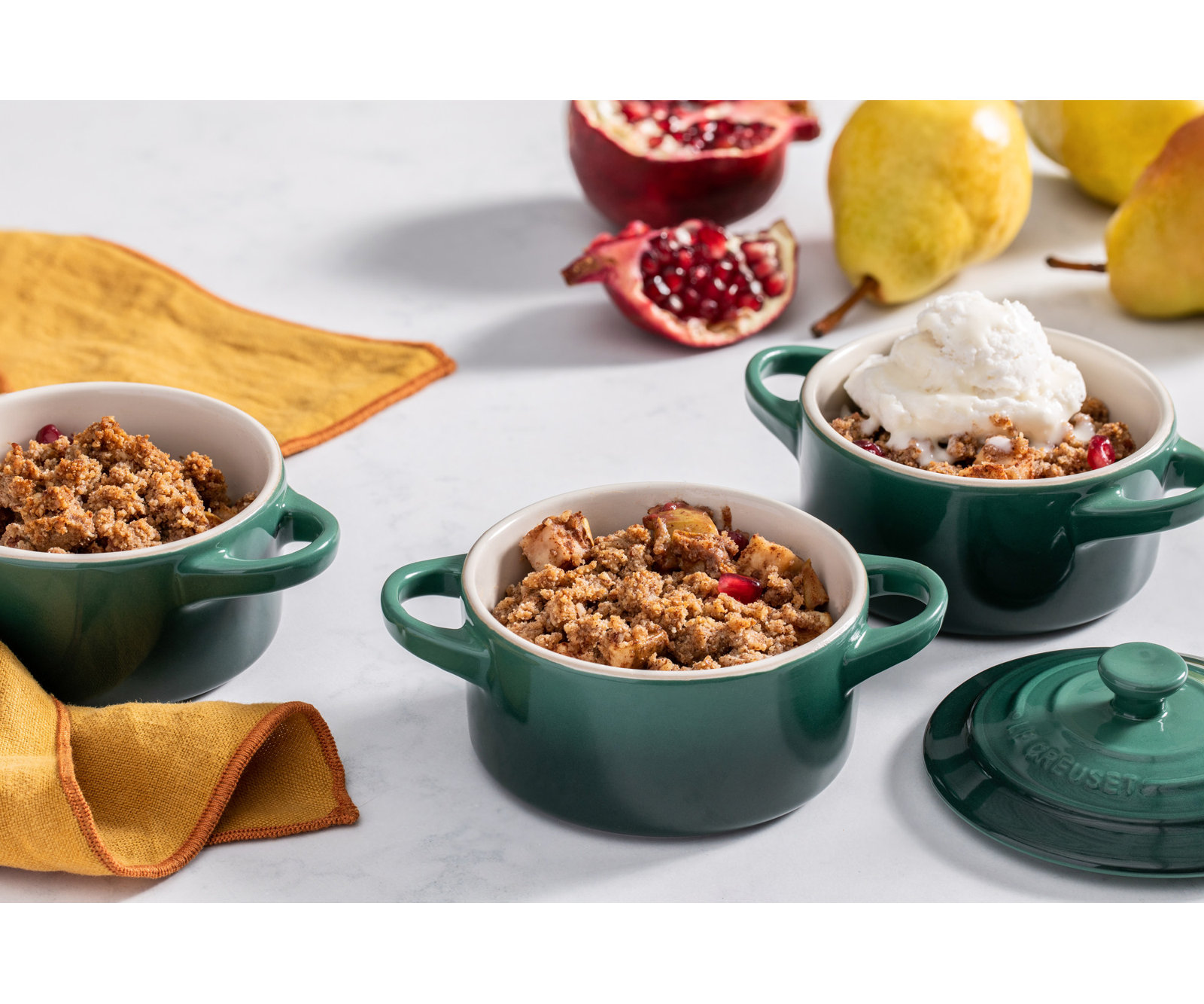 Stoneware Mini Cocotte, Artichaut