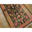 Small Antique Tribal Indian Brown Earth Tone Color Scatter Rug