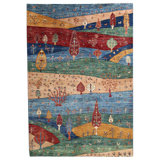 Shahsavan Khorjin One-of-a-Kind 5'8" X 8'1" Area Rug