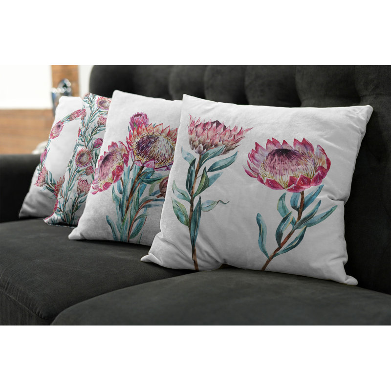 Ensemble de housse de coussin 4 pièces, 16" x 16"