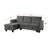 Reversible Sleeper Sofa & Chaise-2089230723