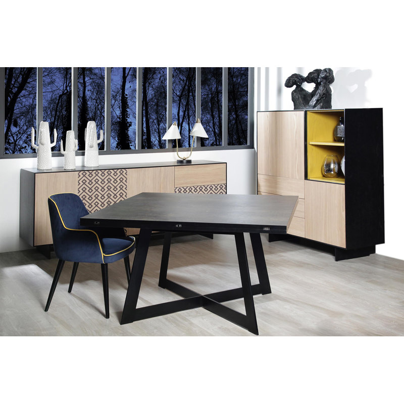 Quartz Dining Table, 47.2" - 67" L x 47.2" W