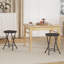 Chaise pliante avec poignée, tabouret pliable rond et robuste, pieds antidérapants, capacité de 600 lb, tabouret pliable de 18 po pour dortoir, cuisine, meuble-lavabo, église et extérieur-384139169
