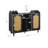 Audio Rack Cabinet, Mid-century designs Record Player Stand With USB Ports and Storage