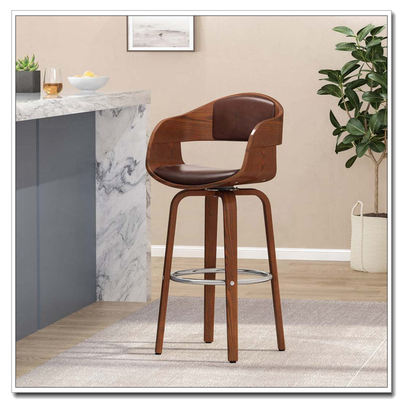 Tabouret de bar, Marron foncé
