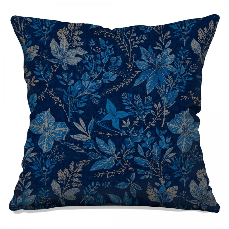 Coussins décoratifs à motif floral, 18 x 18 pouces