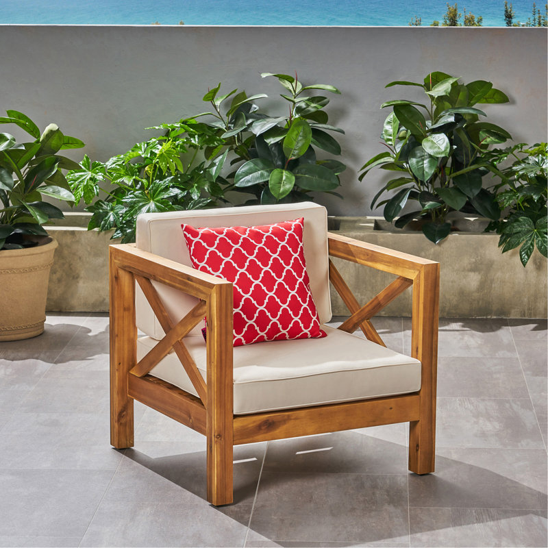 CHAISE CLUB, Beige, Teck