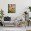 Abstrait coquelicots rouges sur toile-1184896529-1184896528