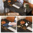 Makeup Vanity with Light mirror,9 drawers