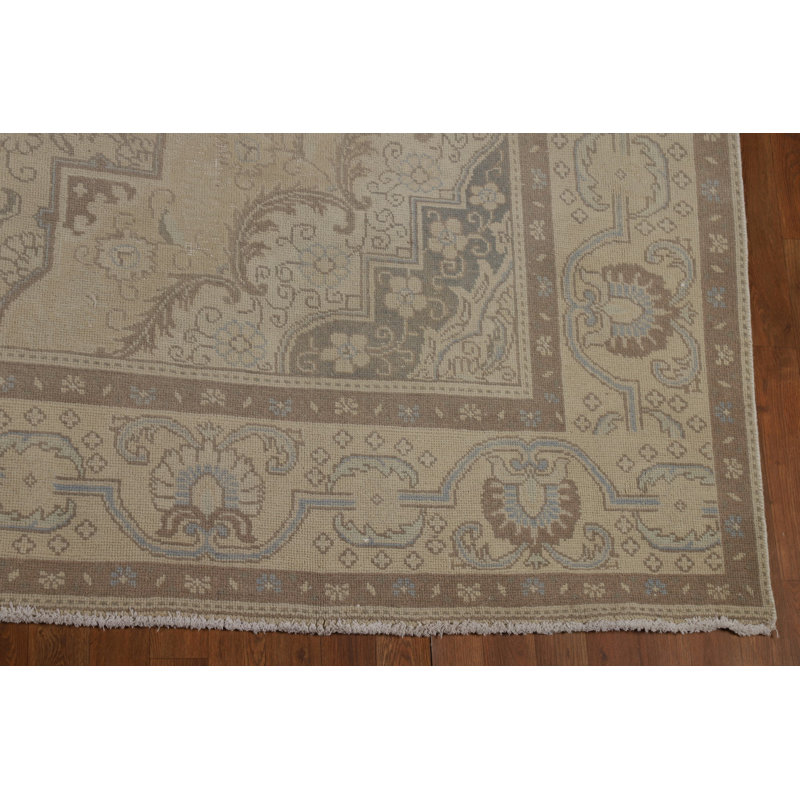 Tapis traditionnel en laine fait à la main 10 x 13