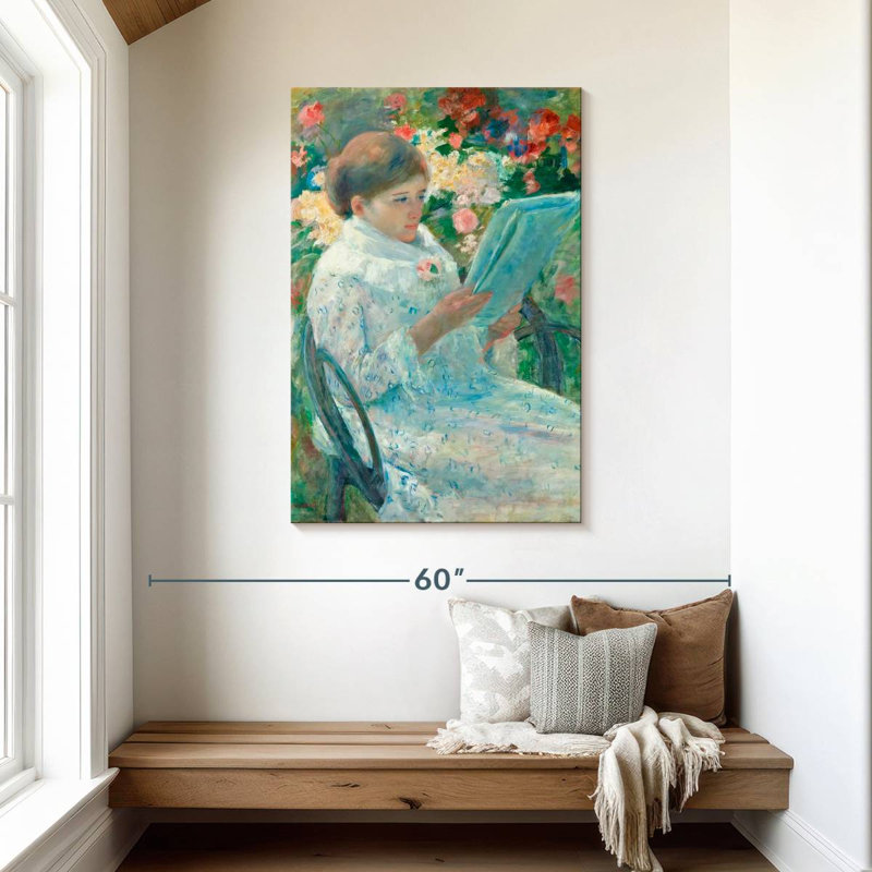 Sur un balcon 1878-1879, H 45 po x l 30 po