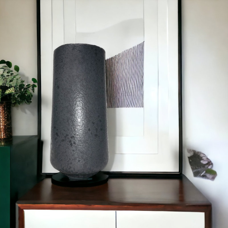 Vase de table en céramique Janyhia, Noir
