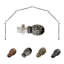 Tringle à rideaux simple ajustable avec baie vitrée de 0,81 po-57283326-121428619