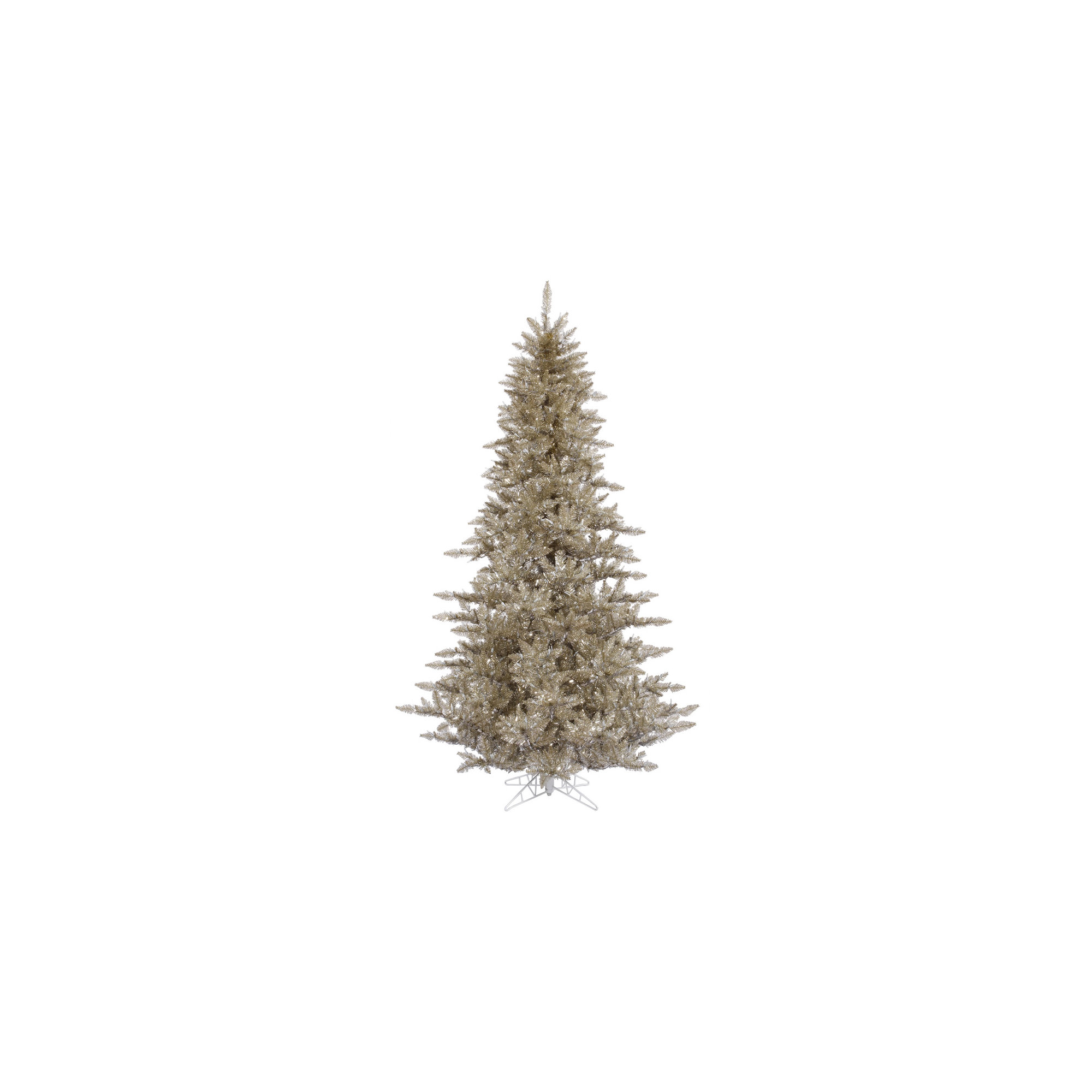 Champagne Fir Artificial Christmas Tree, 4.5' H