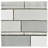 Alaska Craquelle 3" x 12" Ceramic Subway Wall Tile