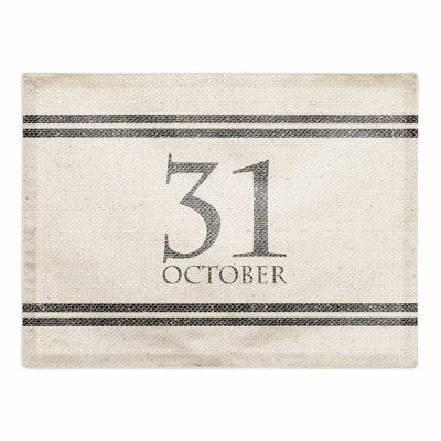 Napperon Rosier Oct 14 "