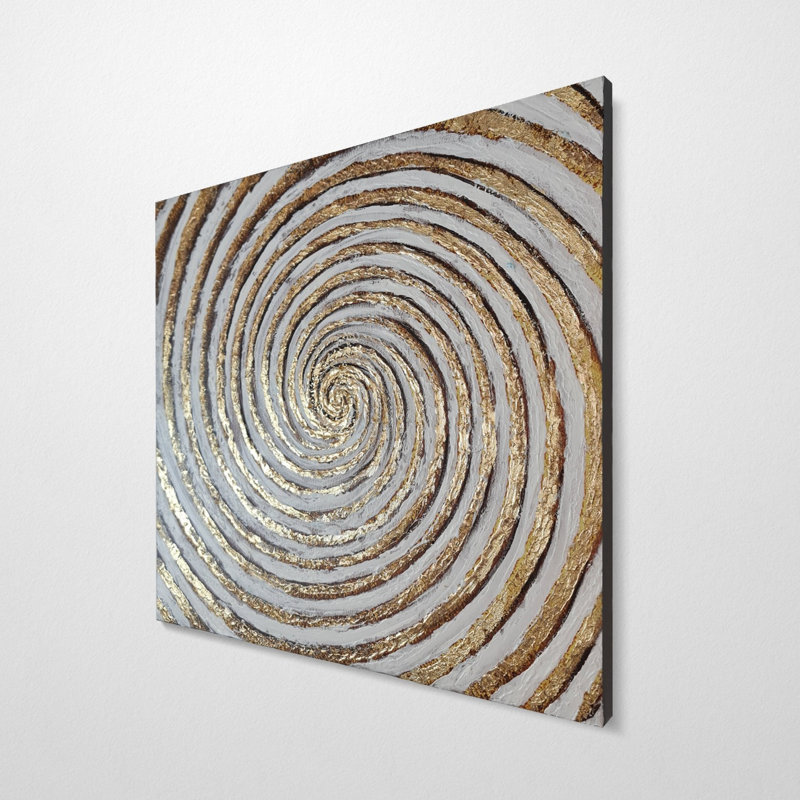 Elena - peinture sur toile tendue, L 20 po x H 20 po