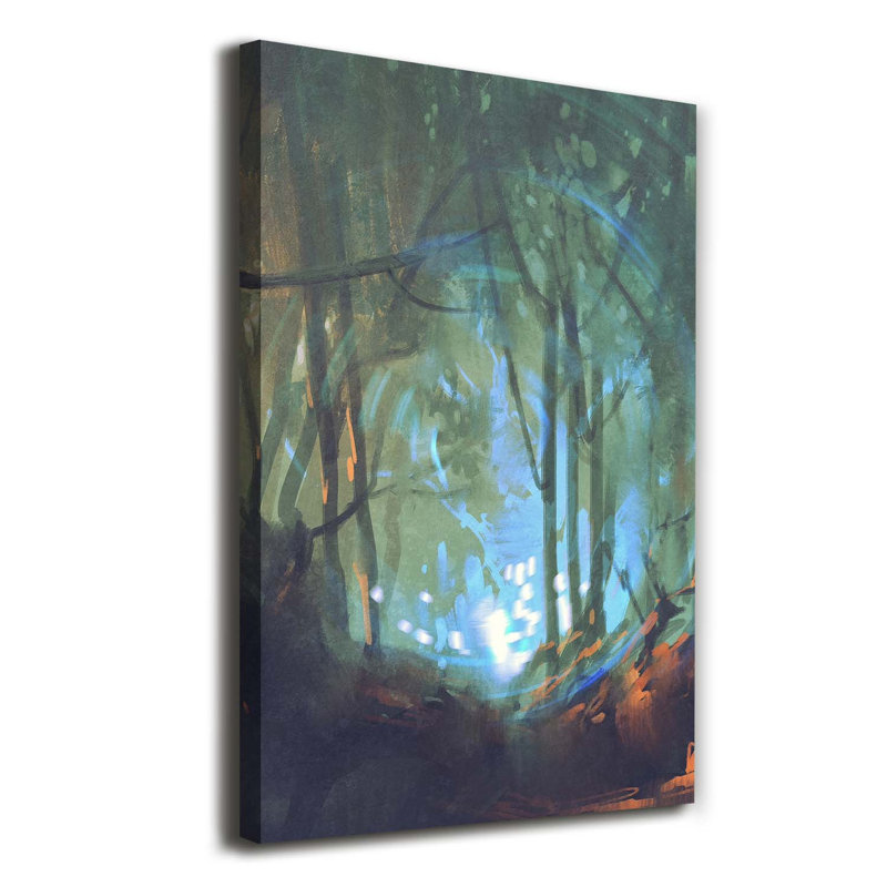 Mystical Forest - Wrapped Canvas Print