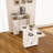 Multifunctional Folding Dining Table With Wall-Mounted Sideboard & Storage For Small Apartments, Perfect For Saving Space And Enhancing Functionality.