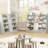 ON SALE!  5-Tier Kids Bookshelf with Storage Pockets-137019888