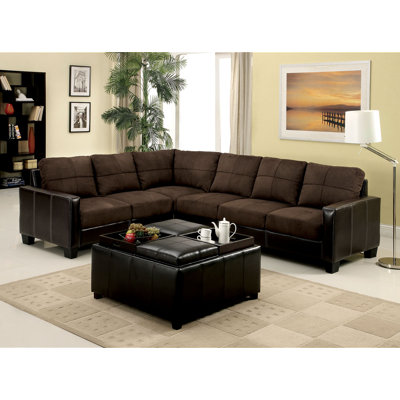Lena Upholstered L-Shaped Sectional Left Hand Facing