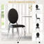 Chaise d'appoint en acier inoxydable Carterville-1033144132-1033144143