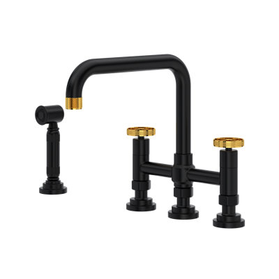Campo Bridge Kitchen Faucet With Side Spray