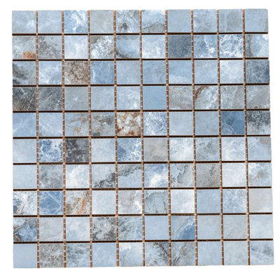 Banff 1" x 1" Matte Porcelain Floor and Wall Tile