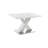 Alto Modern Extendable Square Dining Table with Marble Look Top
