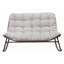 Double chaise berçante Papasan