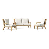 Hadley Outdoor 3 - Piece Conversation Set