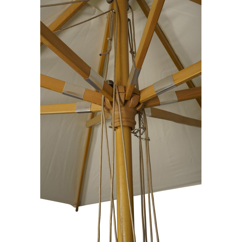 Latrell 300cm Market Parasol, Ecru