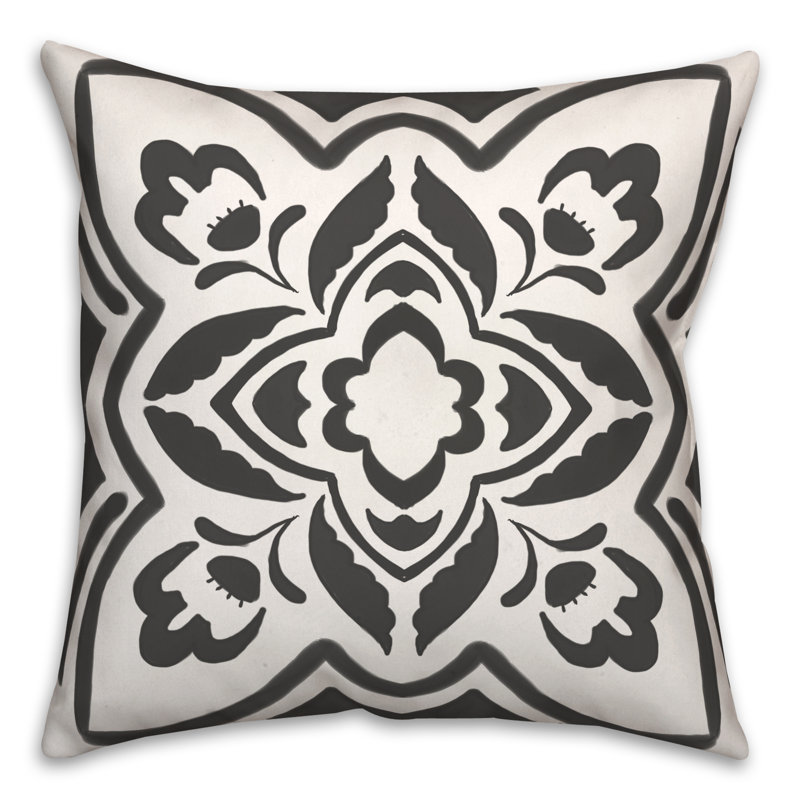 Abstract Throw Pillow