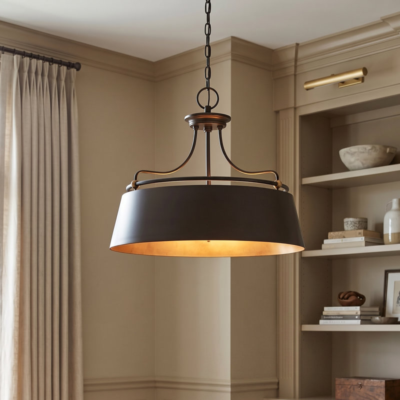 Natoli 4 - Light Dimmable Drum Chandelier
