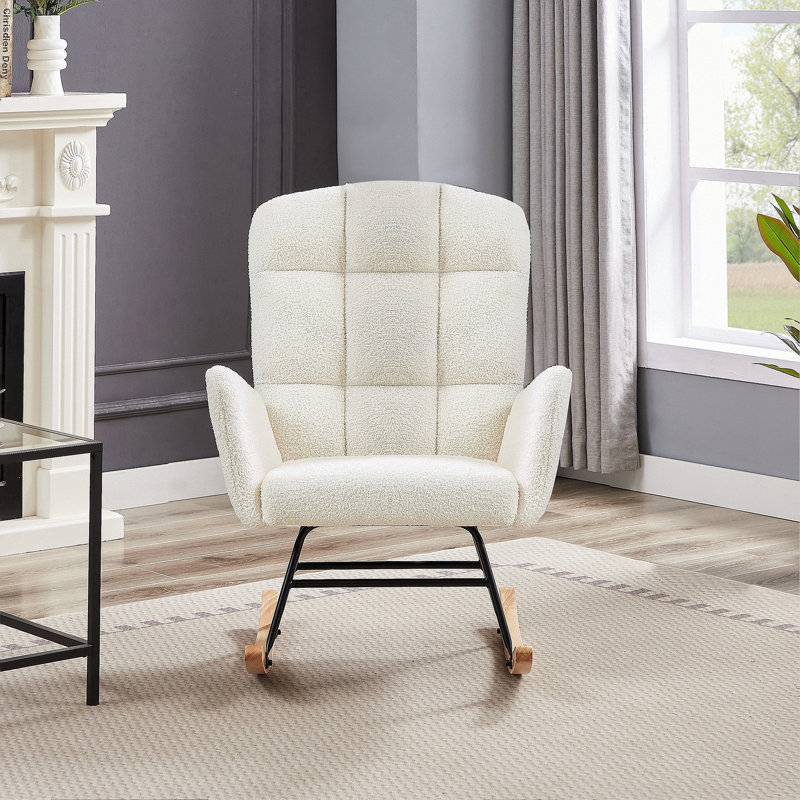 Fauteuil à bascule Teddy